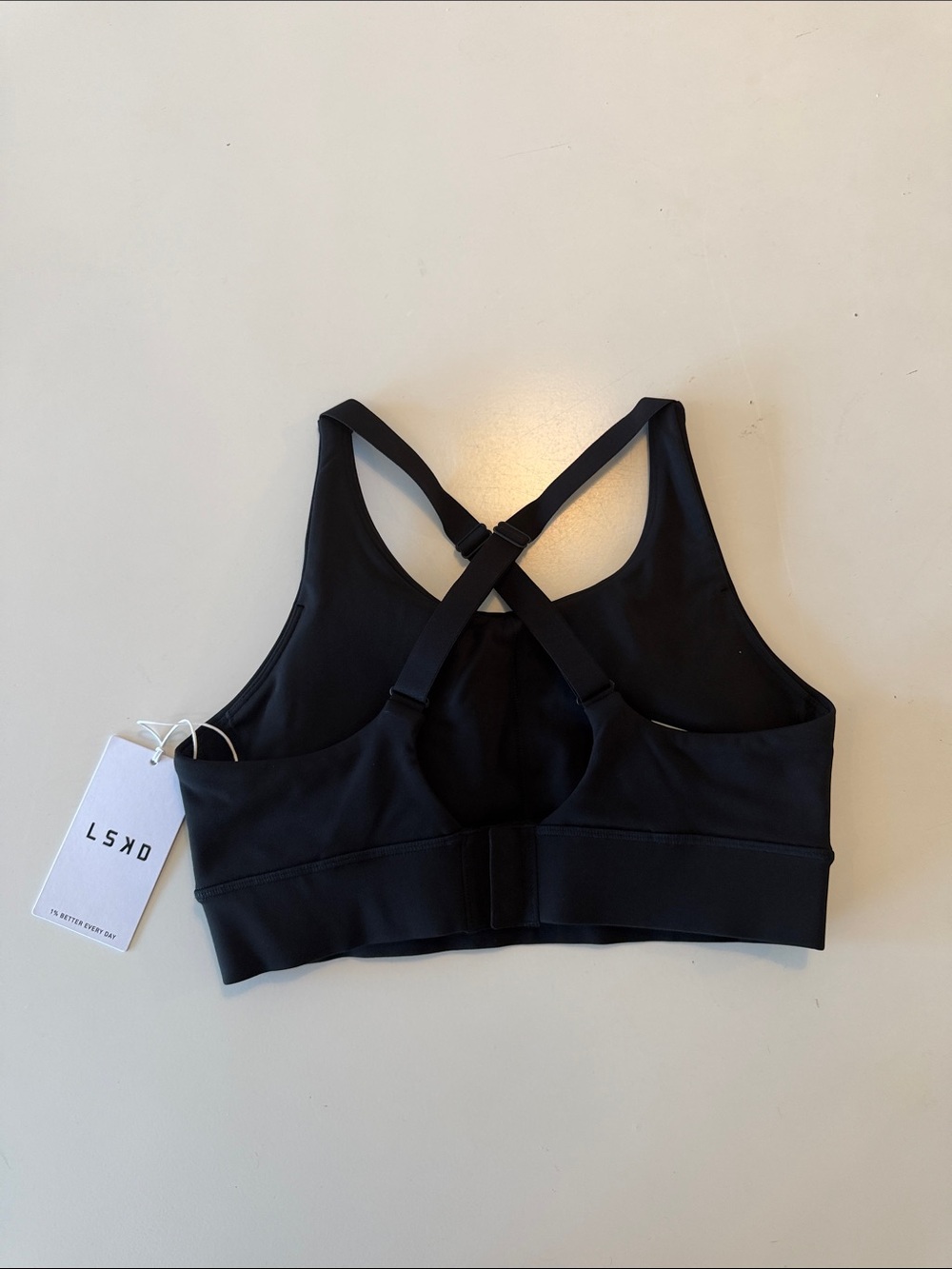 Accelerate Sports Bra in Black - Picture 6 of 7
